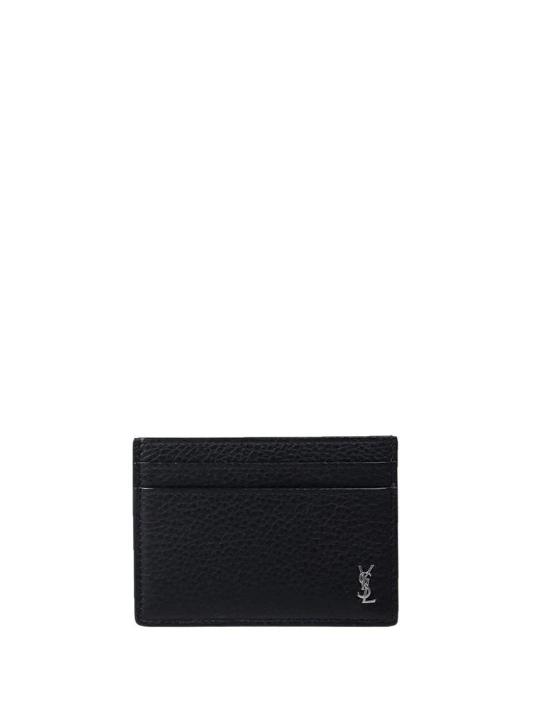 Yves Saint Laurent Saint Laurent Logo Credit Card Wallet