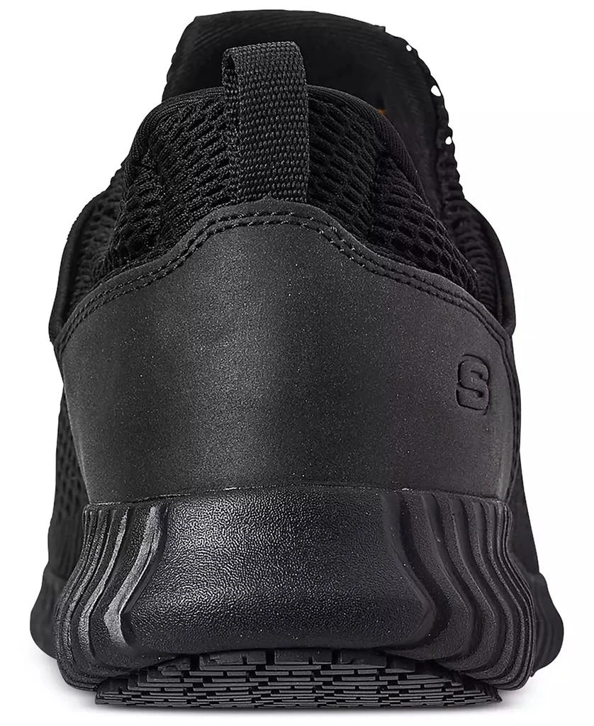 SKECHERS Men's Work Relaxed Fit Cessnock Slip-Resistant Work Athletic Sneakers from Finish Line 12