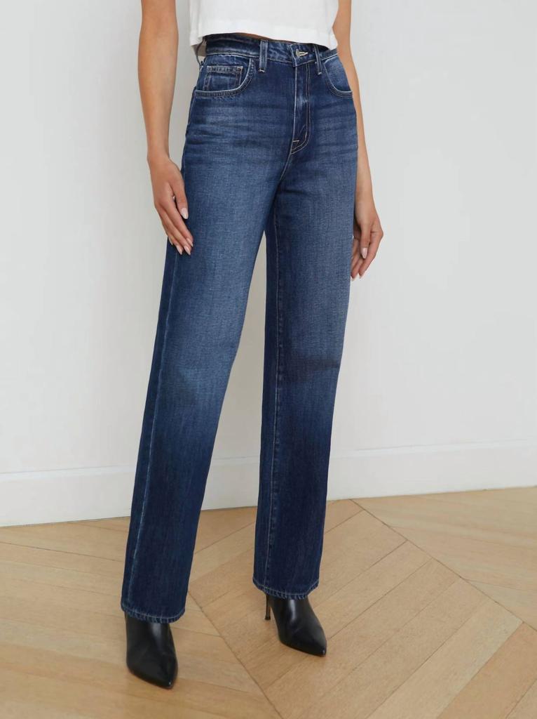 L'Agence L'Agence - Jones Ultra High Rise Stovepipe Jean