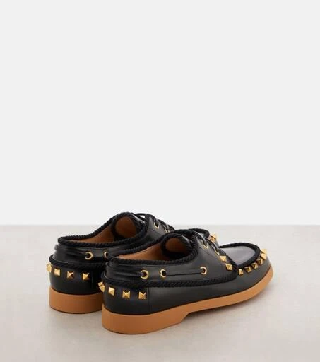 Valentino Palm Avenue leather boat shoes 2