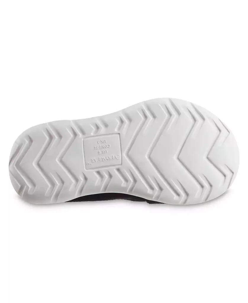 Isotoner Signature Women's Indoor/Outdoor Zenz Hatch Knit Closed-Back with Tie Slip-Ons 6
