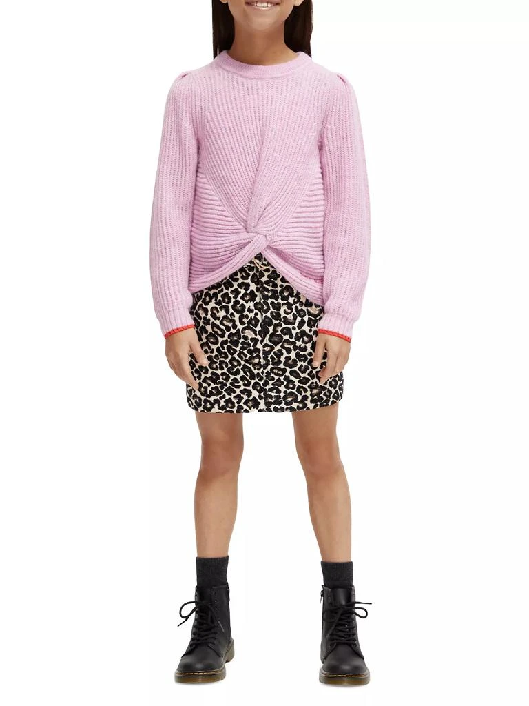 Scotch & Soda Little Girl's &amp; Girl's Knotted Sweater 9