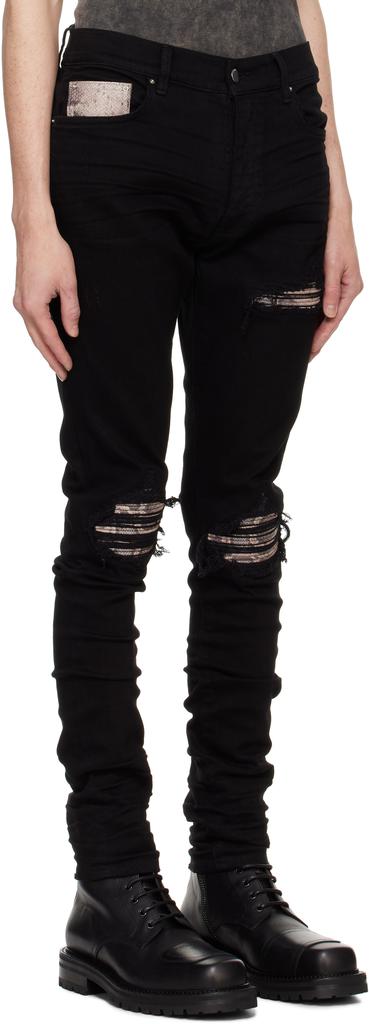 AMIRI Men's Snake MX1 Jeans in Black Amiri