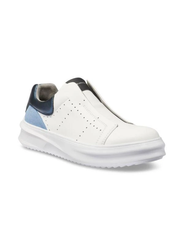 Karl Lagerfeld Paris Perforated Leather Slip-On Sneakers 2