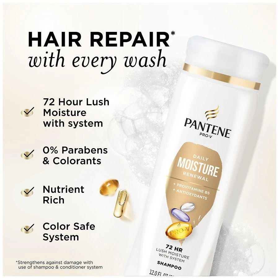 Pantene Daily Moisture Renewal 72 Hour Lush Moisture Shampoo 2