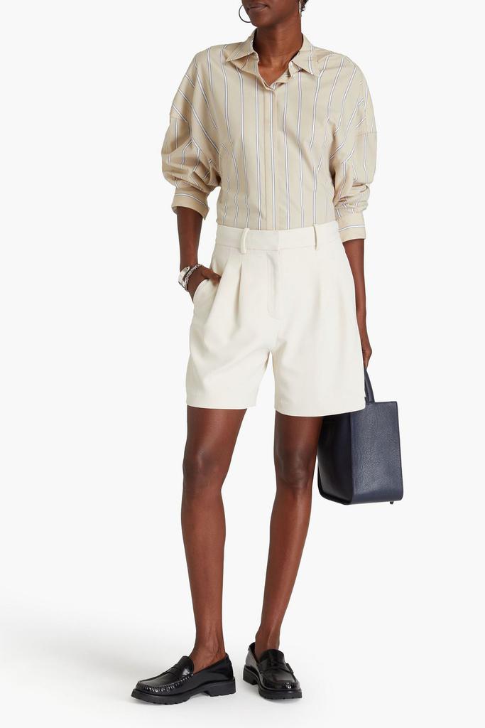 Rag & Bone Carmen pleated twill shorts