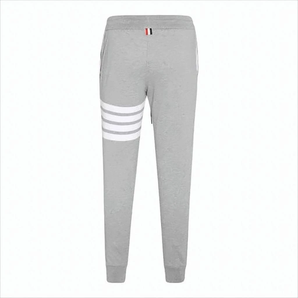 Thom Browne Slim-Fit Heather Grey Jogger Pants 2