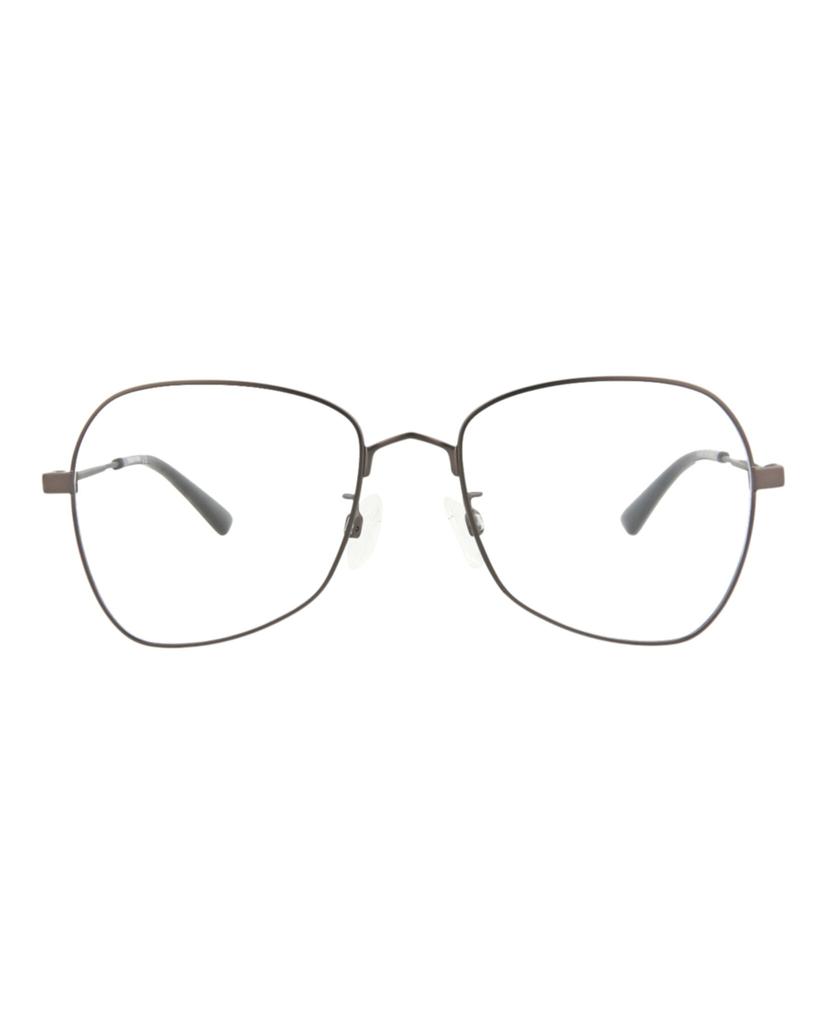 Alexander McQueen Square-Frame Metal Optical Frames