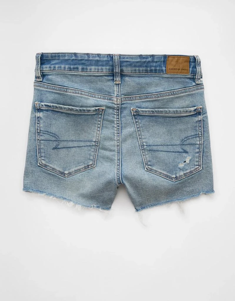 AE AE Next Level Ripped High-Waisted Denim Short Short 4