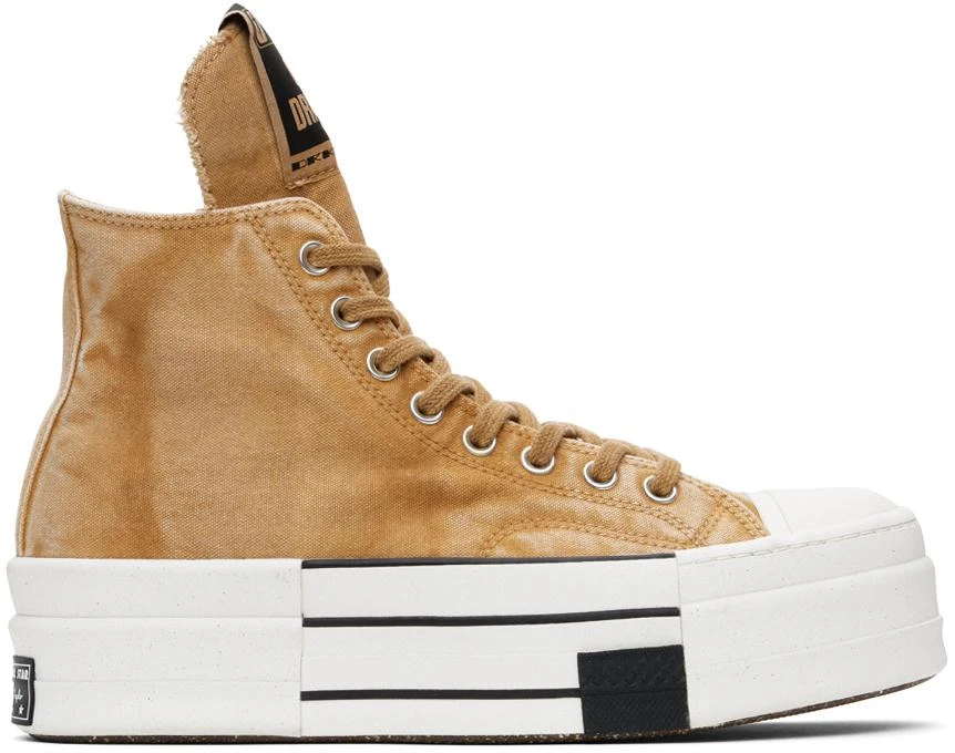 Rick Owens Orange Converse Edition DBL Drkstar Sneakers 1
