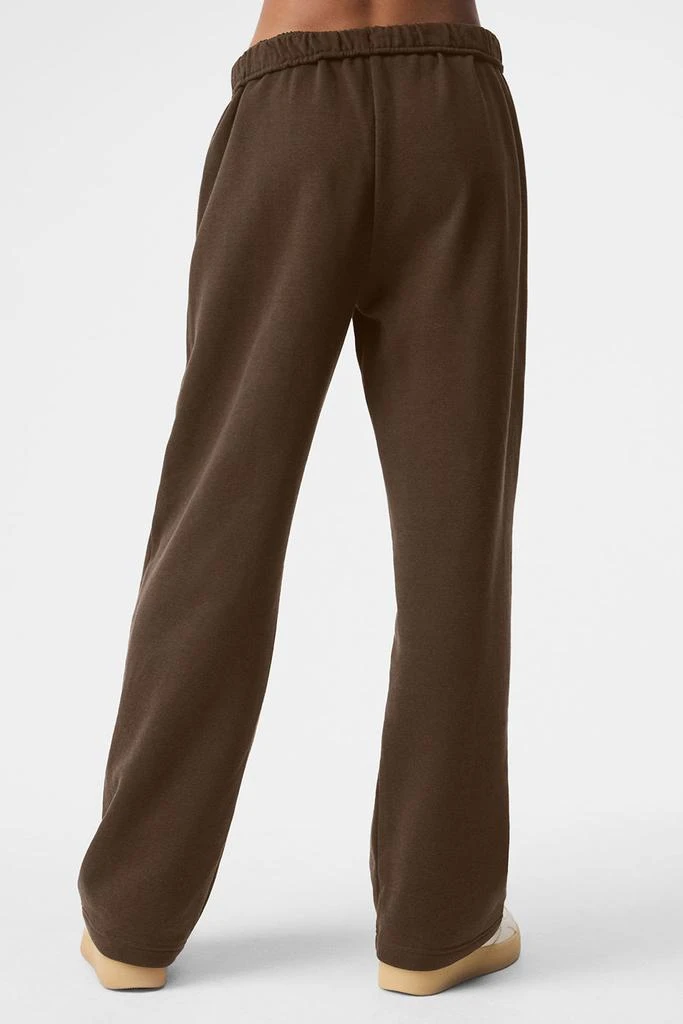 Alo Accolade Straight Leg Sweatpant - Espresso 2