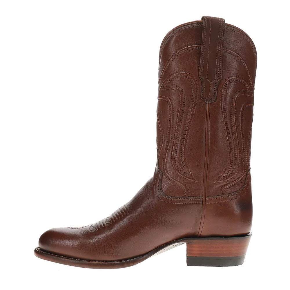 Tecovas The Cartwright Embroidered Round Toe Pull On Cowboy Boots 3