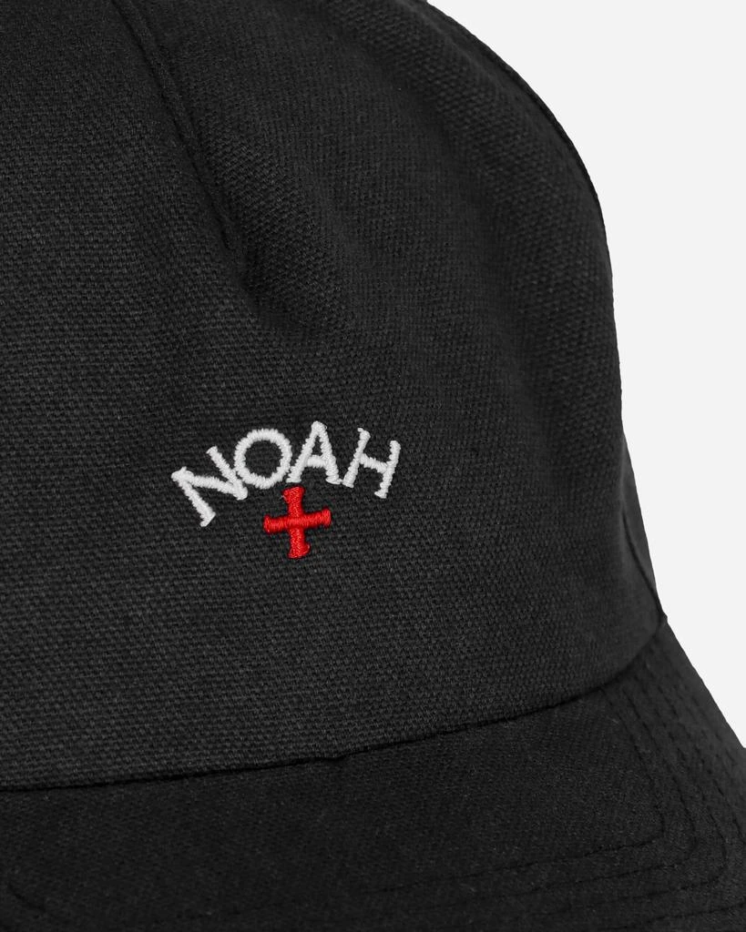 Noah Core Logo 5-Panel Cap Black 6