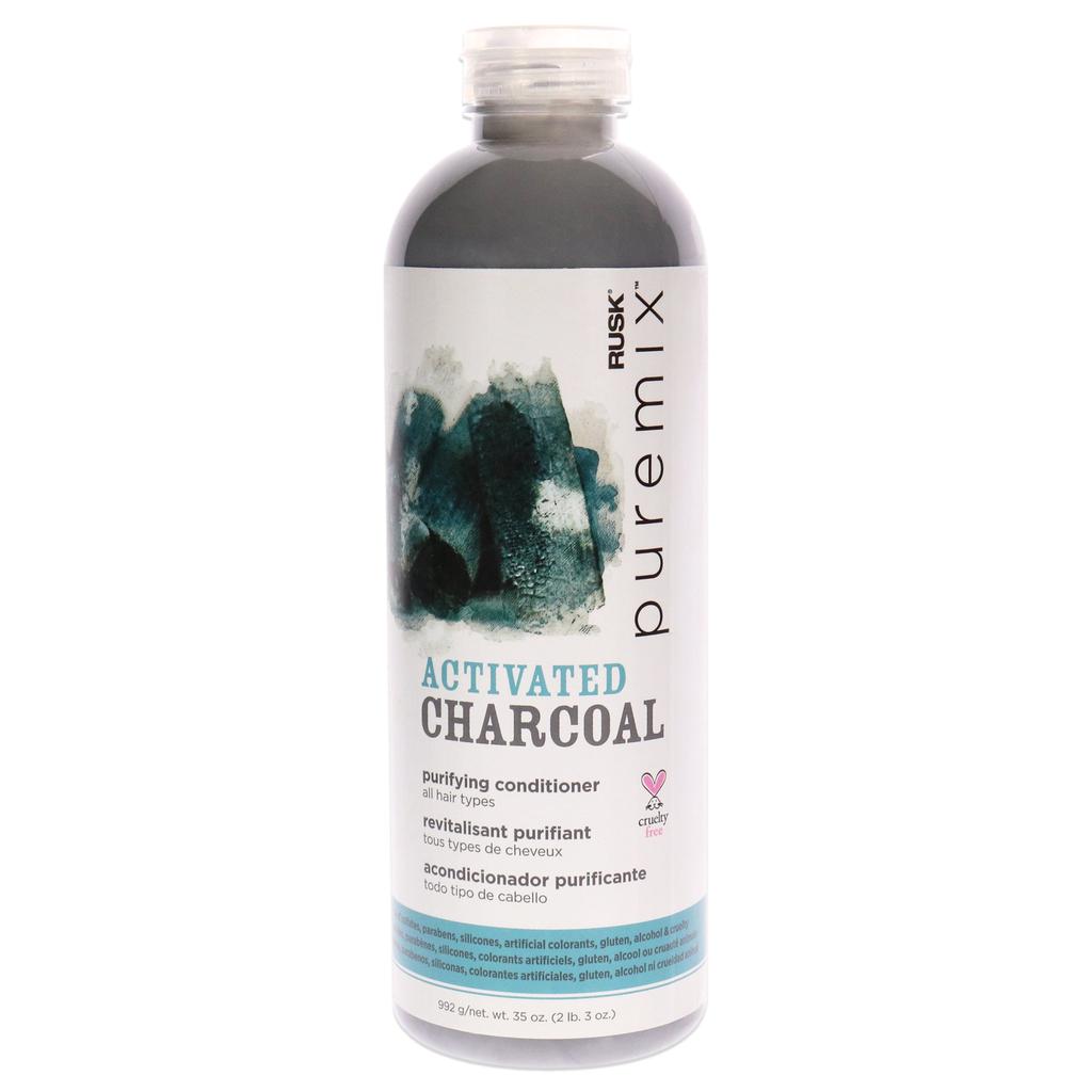 Rusk Puremix Activated Charcoal Purifying Conditioner by  for Unisex - 35 oz Conditioner