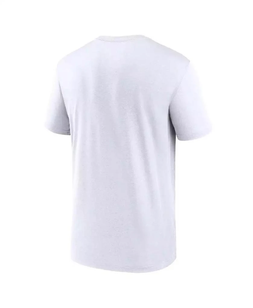 NIKE Men's White New York Yankees Legend Fuse Large Logo Performance T-shirt 3
