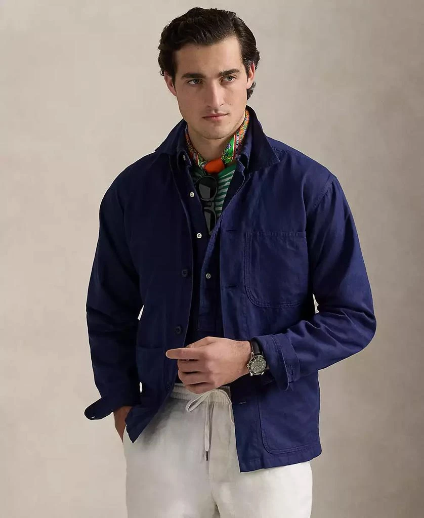 Ralph Lauren Men's Linen-Cotton Overshirt 1
