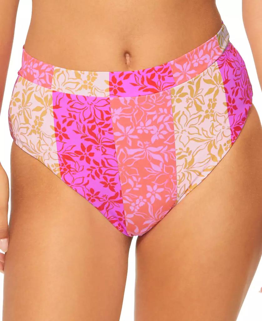 RAISINS Juniors' Tropics High-Rise Bikini Bottoms