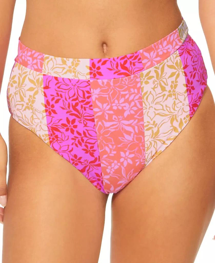RAISINS Juniors' Tropics High-Rise Bikini Bottoms 2