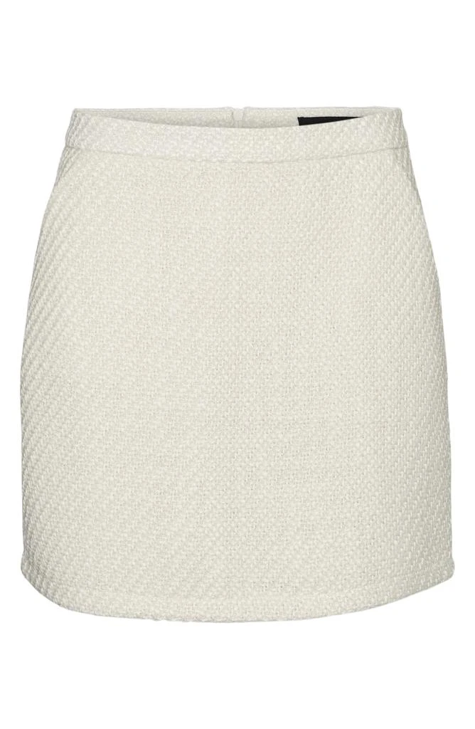 VERO MODA Plaid Tweed Skirt 4