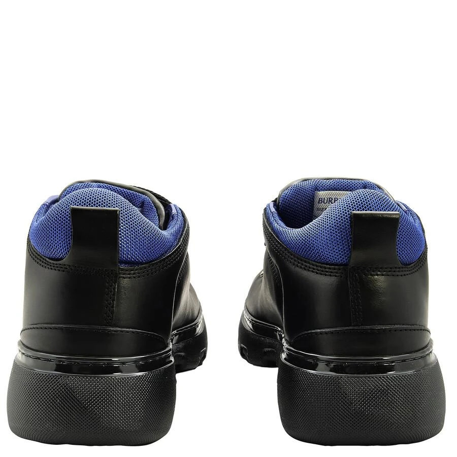 Burberry Black Leather Lace-Up Trek Boots 3