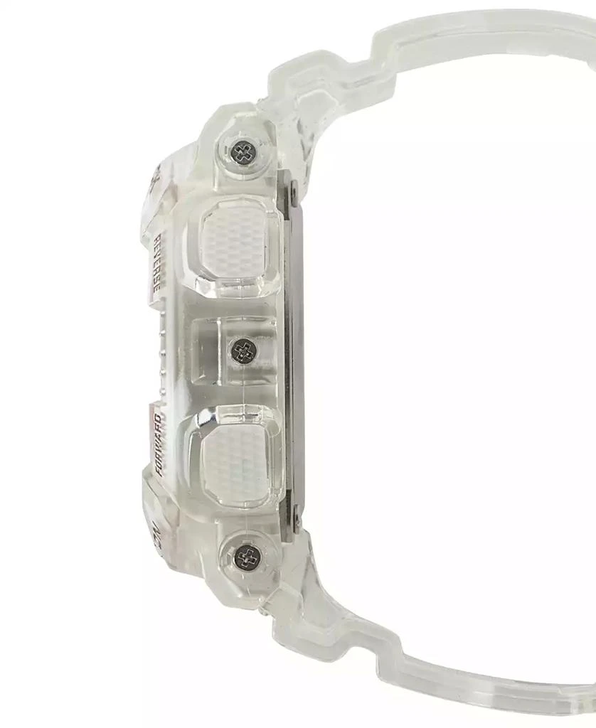 G-Shock Women's Analog-Digital Clear Resin Strap Watch 45.9mm GMAS120SR-7A 3