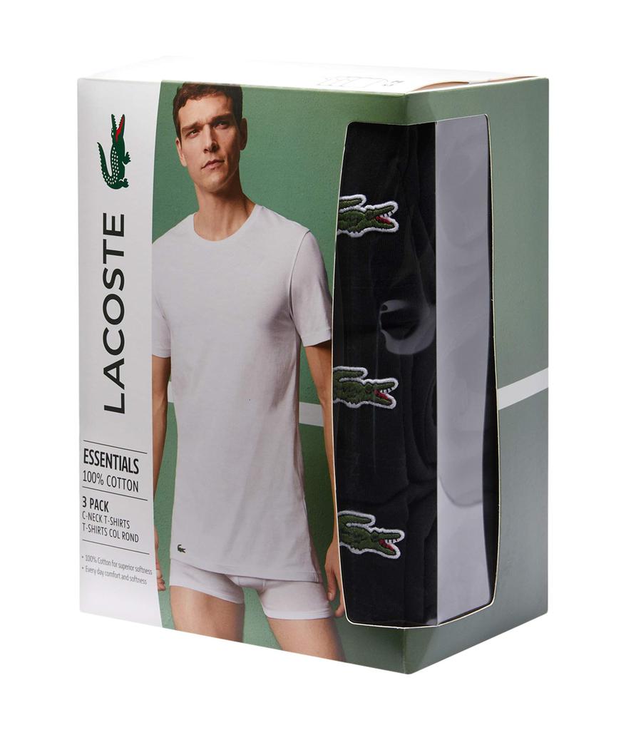 Lacoste 3-Pack Crew Neck Slim Fit Essential T-Shirt