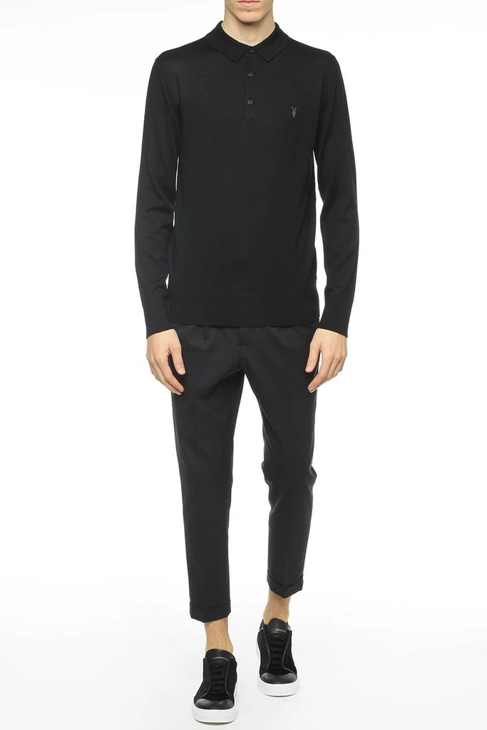 ALL SAINTS Wool polo shirt 2