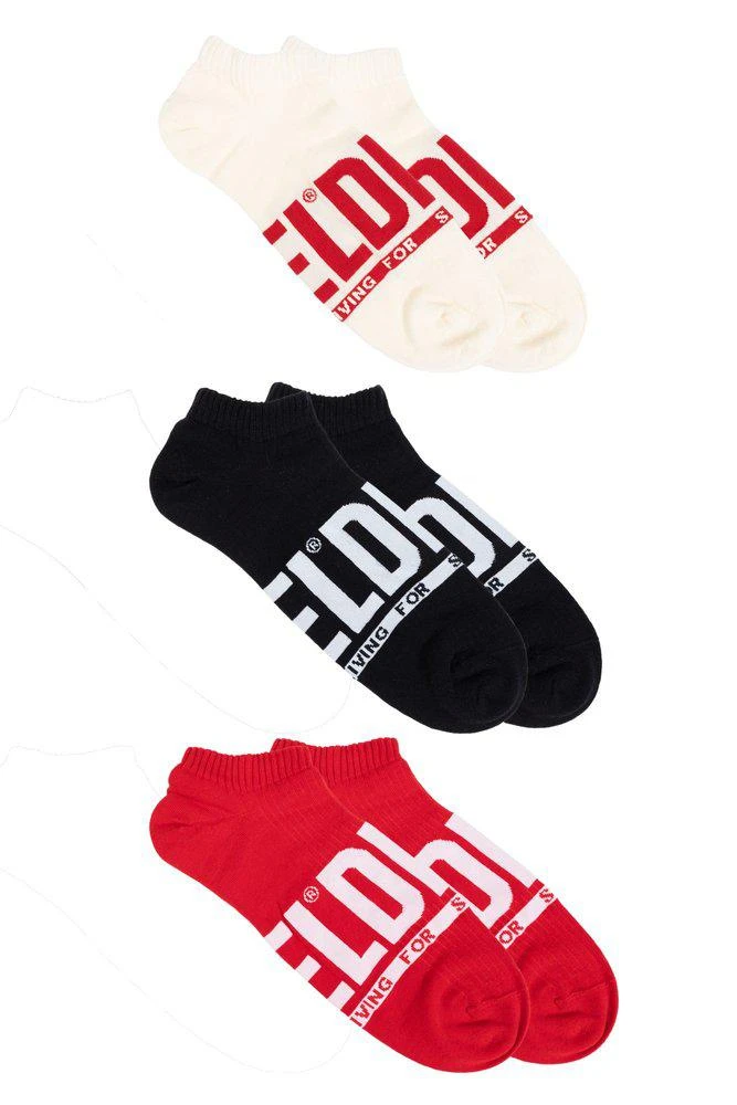 Diesel Diesel Skm-Gost-Threepack Low-Cut Logo Socks 1