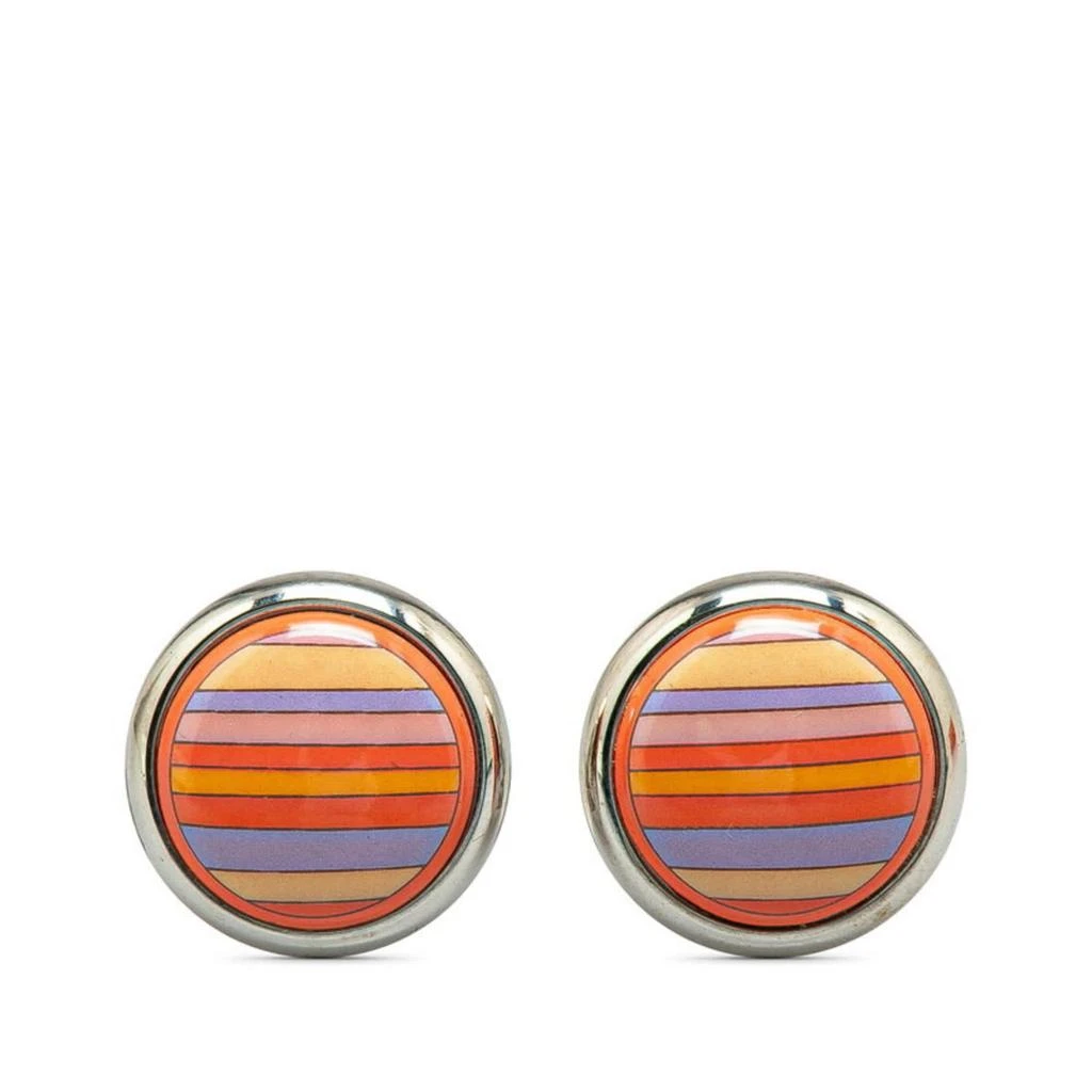 Hermes Metal Clip Earrings (Pre-Owned)