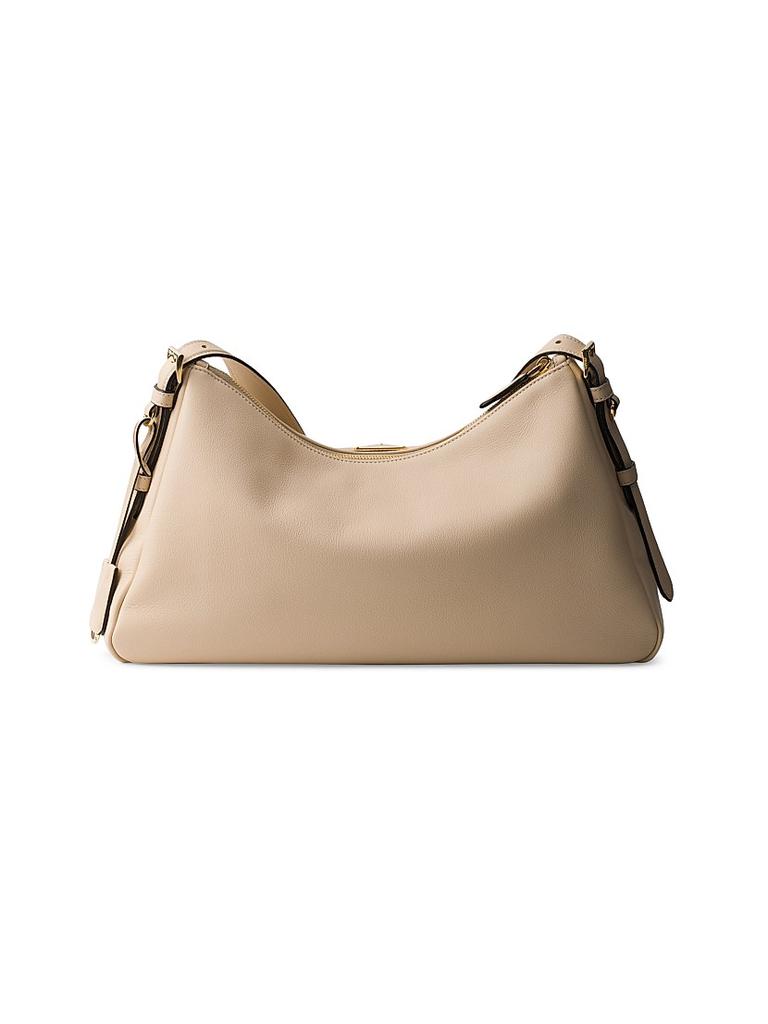 PRADA＊Prada Aimee Large Shoulder Bag In Soft Grain Leather Prada Prada Aimée Large Leather Shoulder Bag | Saks Fifth Avenue
