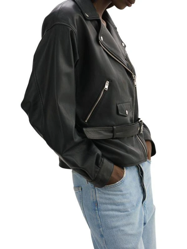 LaMarque Daniela Lambskin Leather Biker Jacket 3