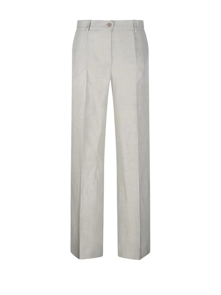 Parosh Tailored Straight-Leg Pants With Subtle Pleats 1