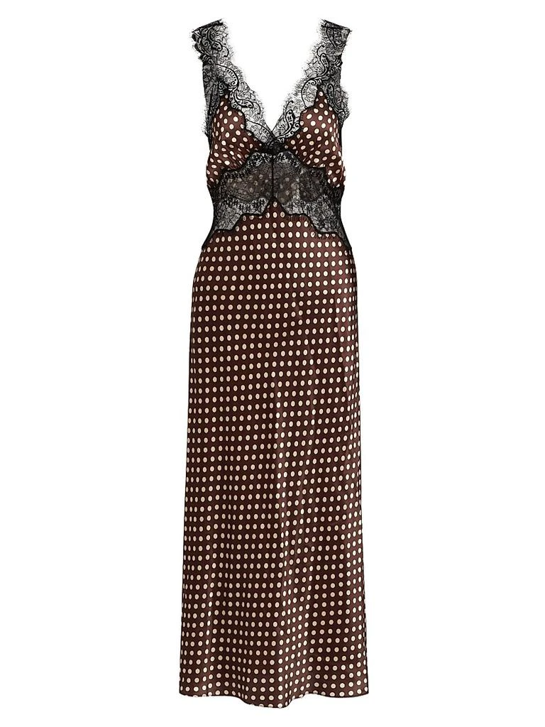 Holiday Polka Dot Lace-Trimmed Maxi Dress On Sale Now with Up to 56% Off | Discover Exclusive Deals & Savings at BeyondStyle Authentic Ronny Kobo print|a-line|women's apparel|floor-length|sleeveless|contemporary|v-neck|women's|dresses|Women's|lace ... Holiday Polka Dot Lace-Trimmed Maxi Dress On Sale Now with Up to 56% Off | Discover Exclusive Deals & Savings at BeyondStyle Authentic Ronny Kobo print|a-line|women's apparel|floor-length|sleeveless|contemporary|v-neck|women's|dresses|Women's|lace ...
