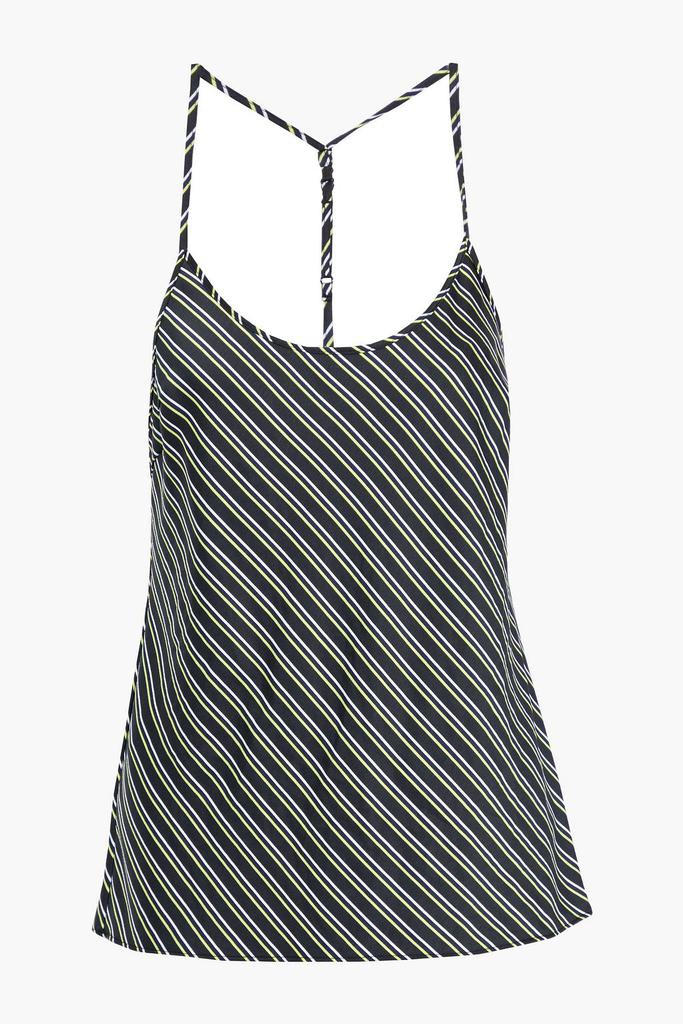 Shop Black Vintage Fade-Effect Muscle Tank on Sale at