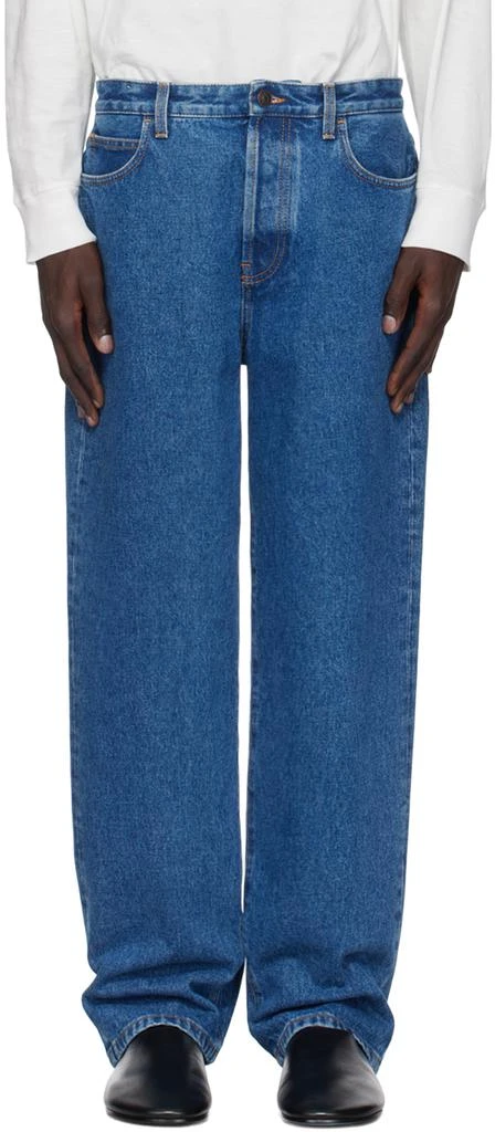 The Row Blue Morton Jeans 1