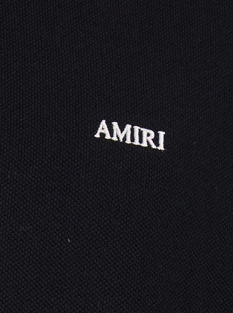 AMIRI Amiri Logo Embroidered Polo Shirt 3
