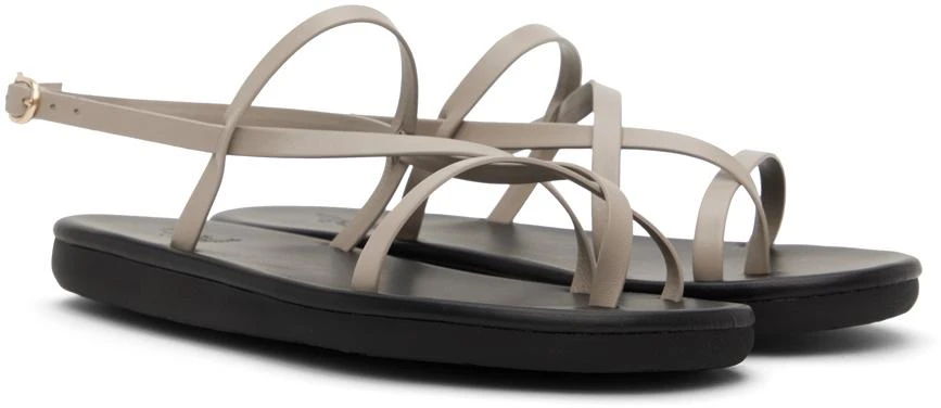 ANCIENT GREEK SANDALS Taupe Alethea Sandals 4