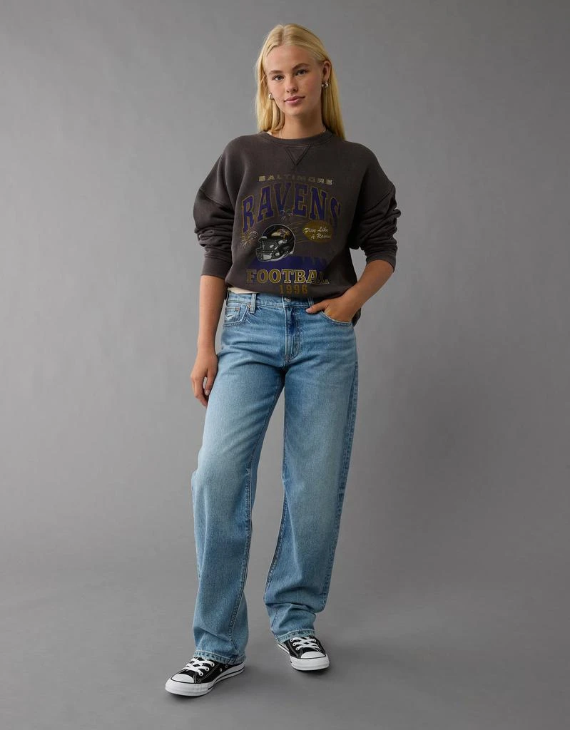 AE AE NFL Baltimore Ravens Crew Neck Sweatshirt 5