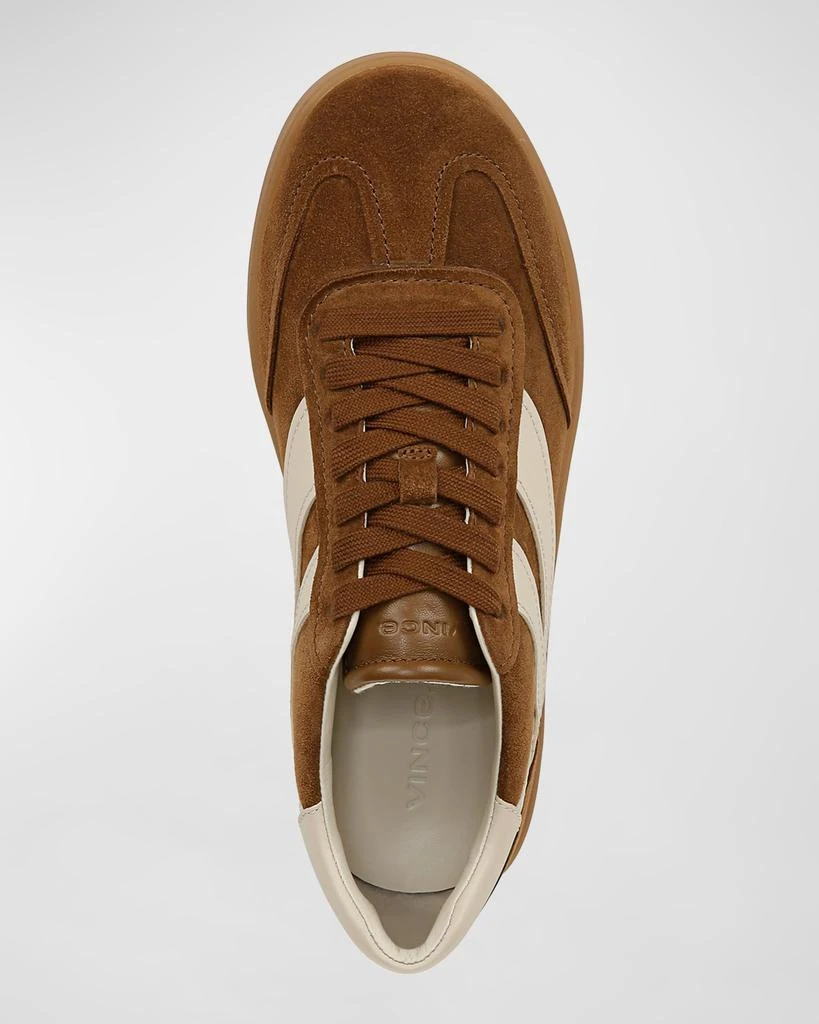 Vince Oasis Mixed Leather Retro Sneakers 4