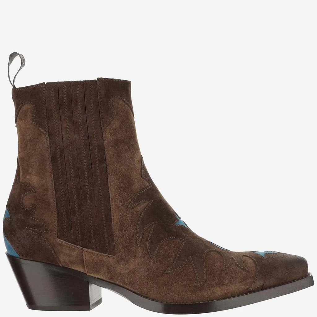 SARTORE Suede Western Boots 1
