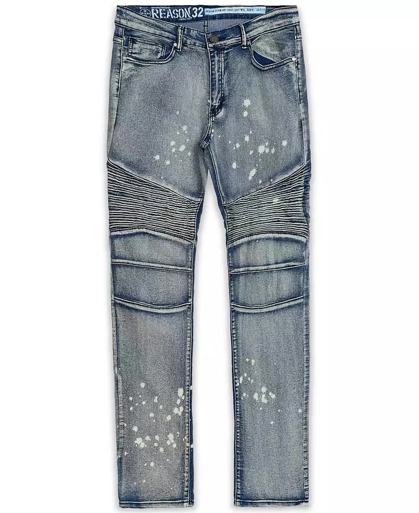 Reason Men's Big and Tall Touch Up Skinny Jeans 1