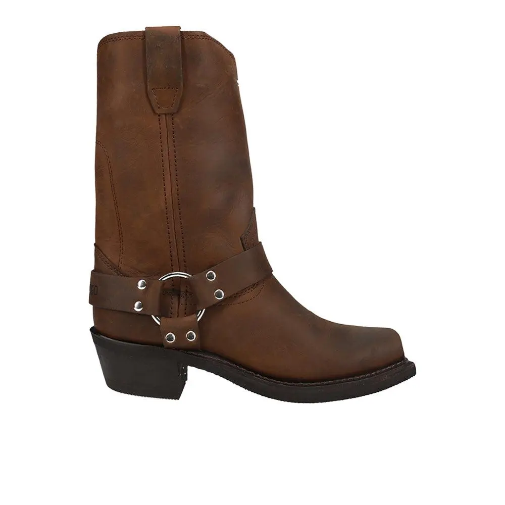 Durango Harness Pull On Square Toe Cowboy Boots