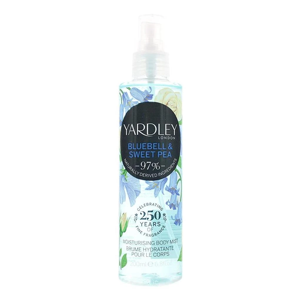 YARDLEY Bluebell & Sweetpea Fragrance Mist - 6.7 oz 1