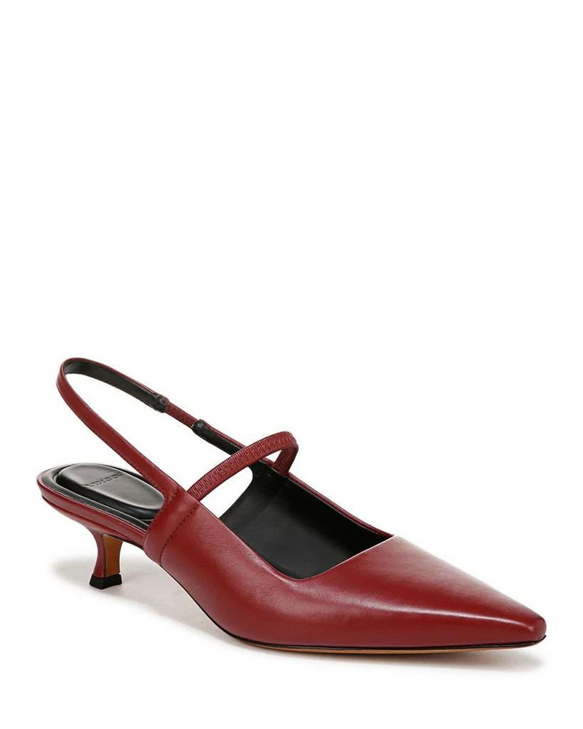 Vince Women's Venice Kitten Heel Pumps 1