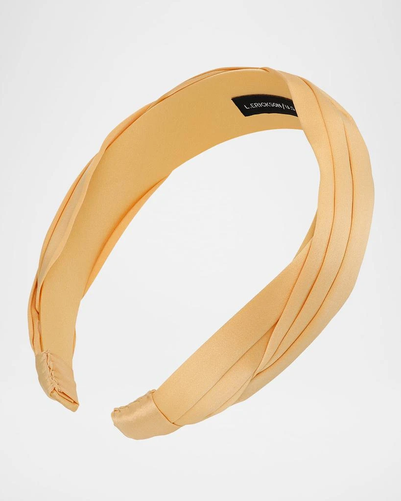 L. Erickson Grace Pleated Headband 1