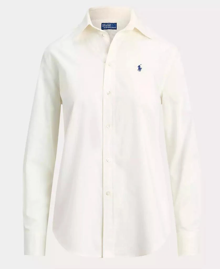 Ralph Lauren Women's Classic-Fit Cotton Twill Shirt 5
