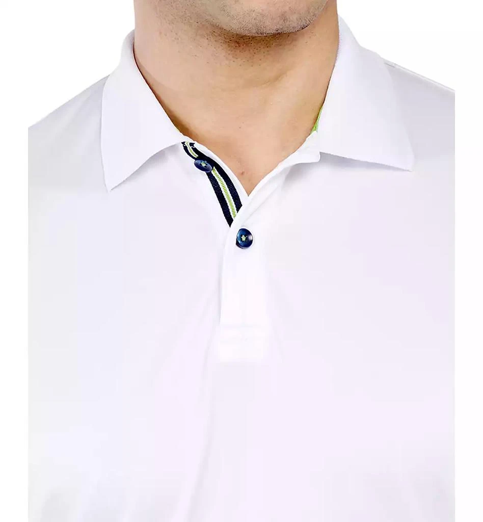 Society of Threads Men's Regular Fit Solid Performance Polo Shirt 3