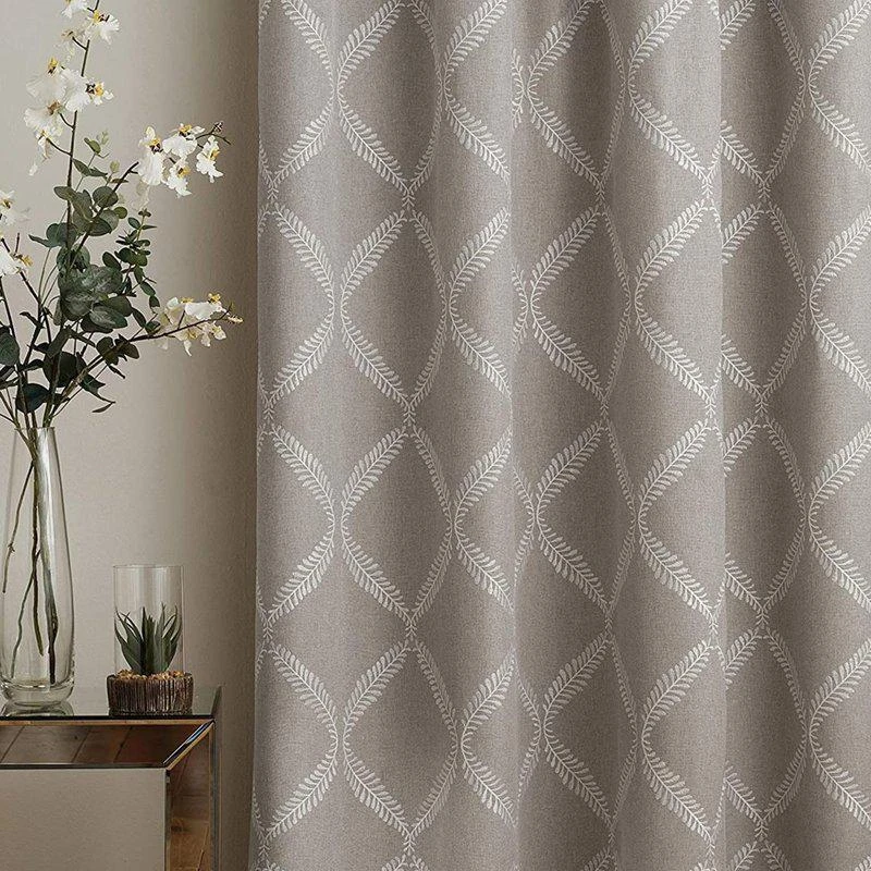 Paoletti Paoletti Olivia Pencil Pleat Curtains (Gray) (90in x 72in) (90in x 72in) 90IN X 72IN 2