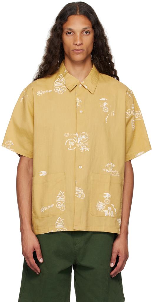 CARHARTT WIP｜SHORT-SLEEVED SHIRTS (S/S Lucas Shirt (I03 Carhartt Lucas Short Sleeve Shirt - Blue | Always in Colour