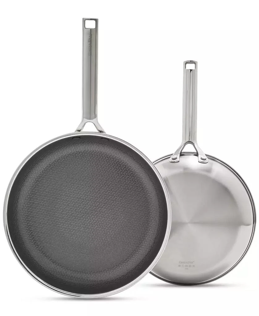 Greenpan Apex Hybrid Ceramic Nonstick 2-Pc. Frypan Set, Exclusively at Macy's 2